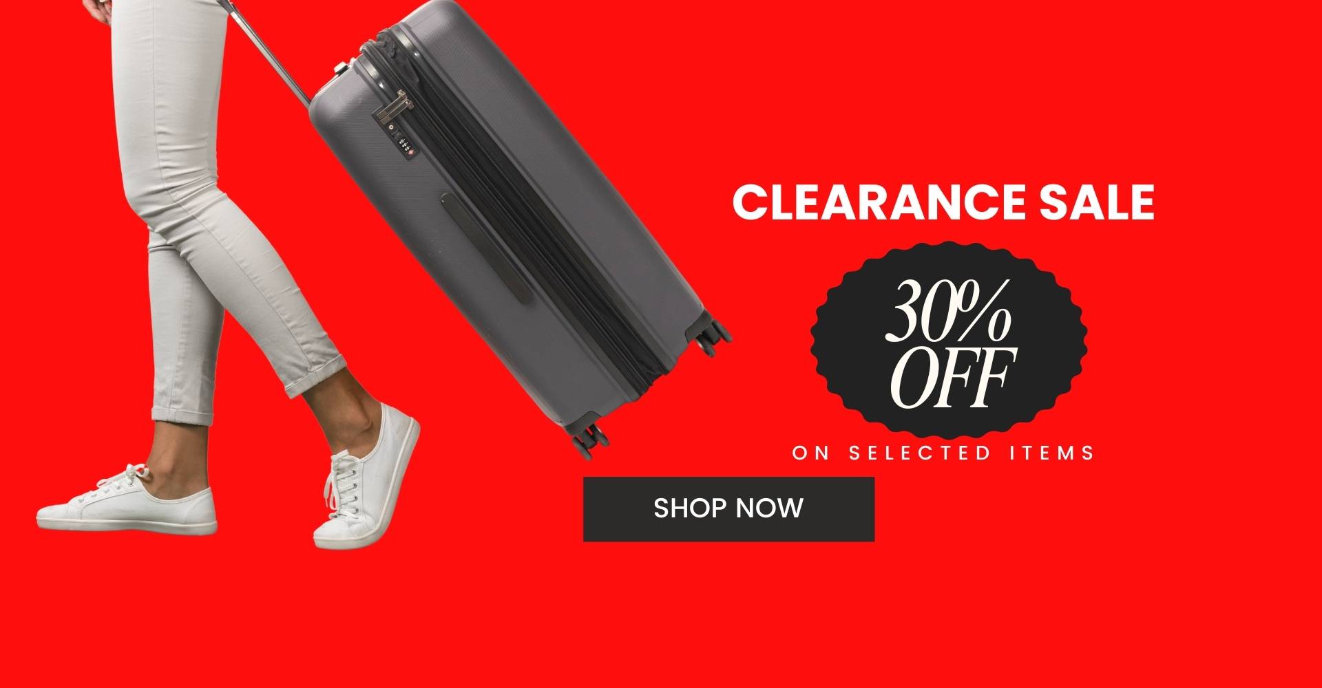 Web banner  clearance sale july 